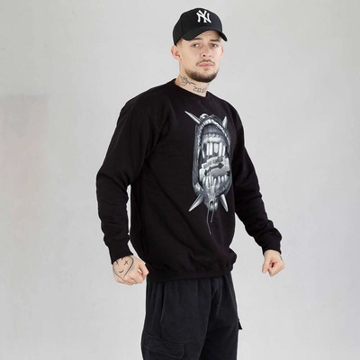 Bluza Brain Dead Familia Crewneck Dentysta czarna