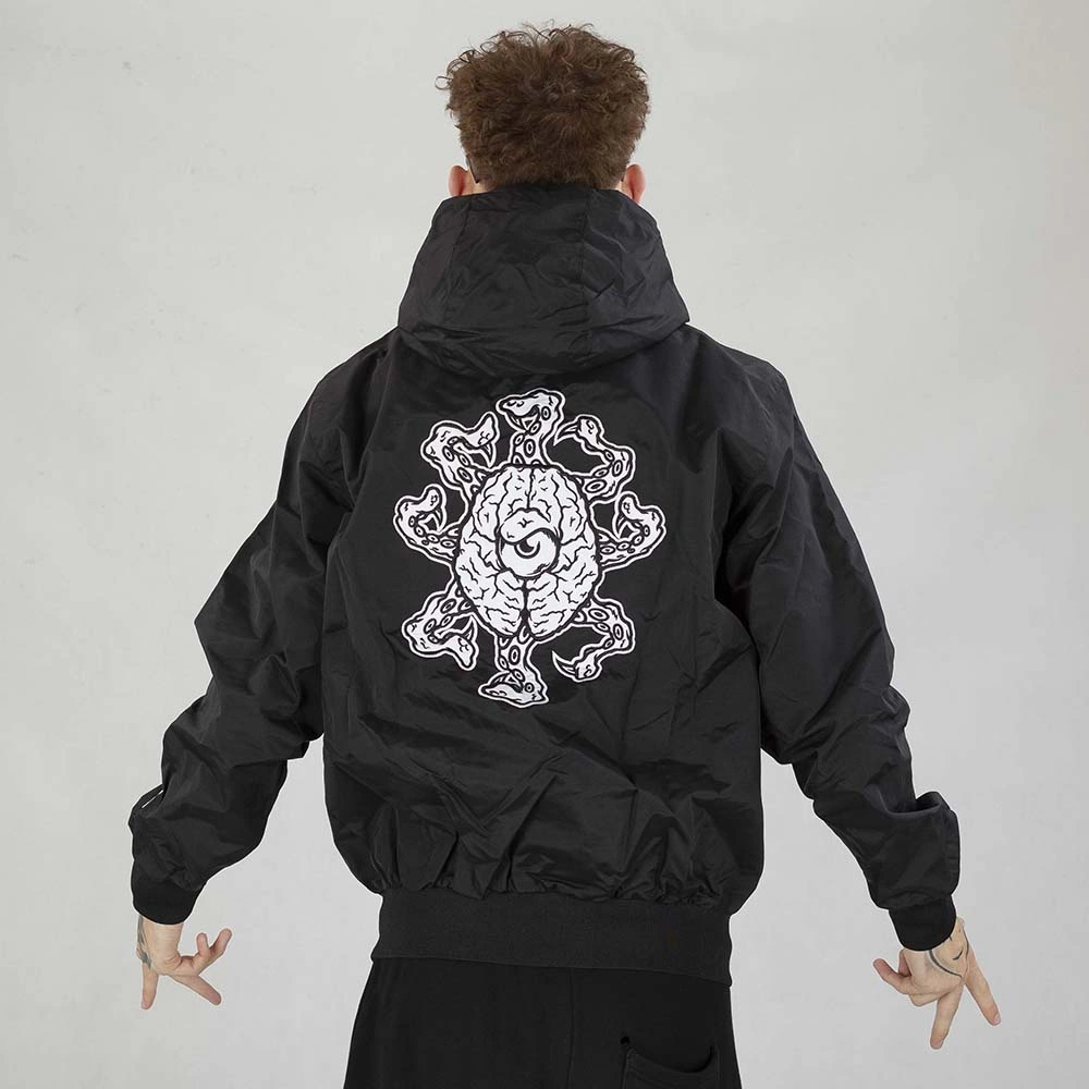 Kurtka Brain Dead Familia Ośmiornica czarna - najlepsza cena