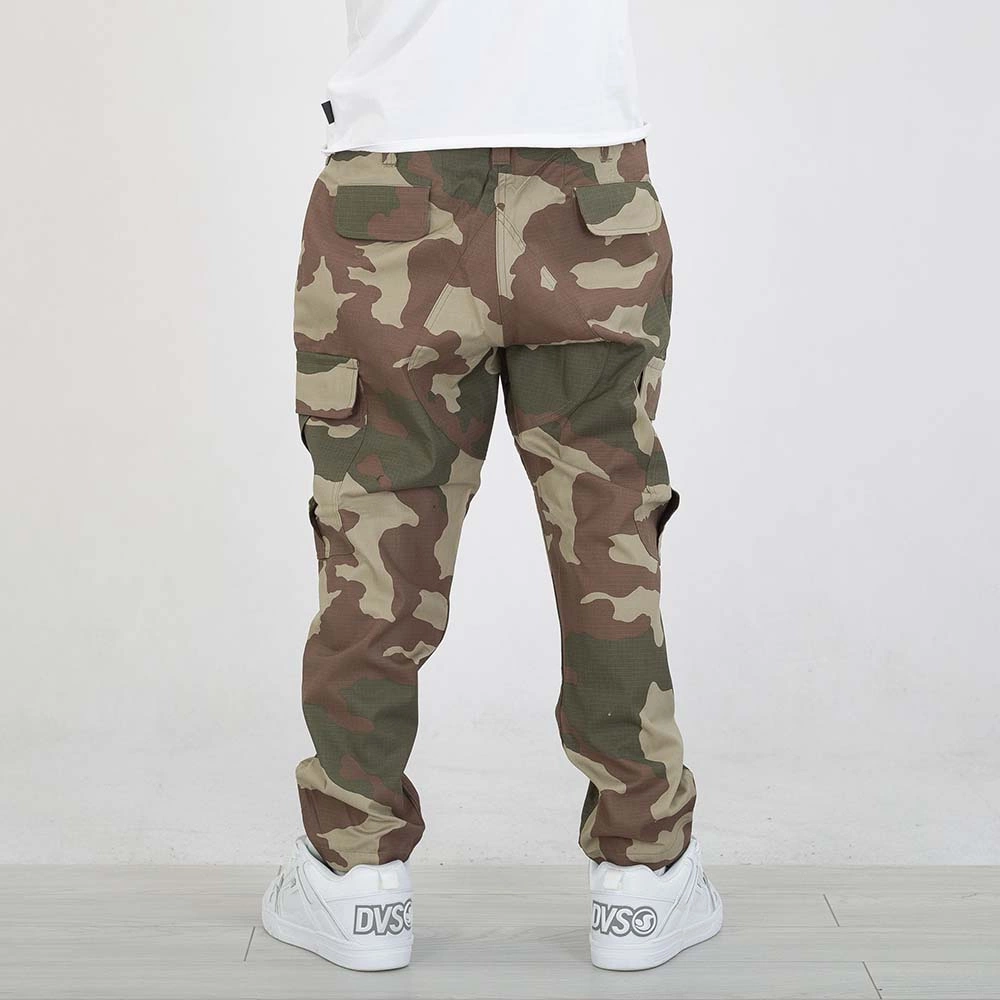 Spodnie Jigga Wear Military Jogger brązowe zielone camo