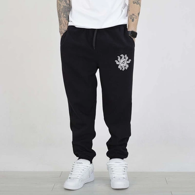 Spodnie dresowe Brain Dead Familia Ośmiornica czarne