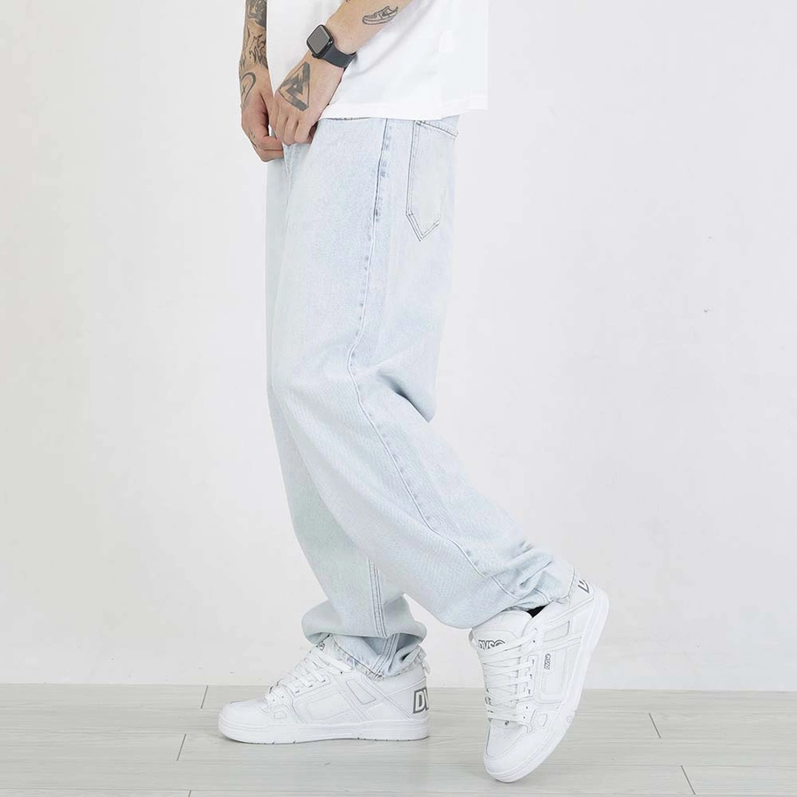 Spodnie Baggy I8 Denim BAG89 jasne niebieskie
