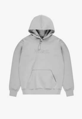Bluza Prosto Hoodie Interlock Logy szara