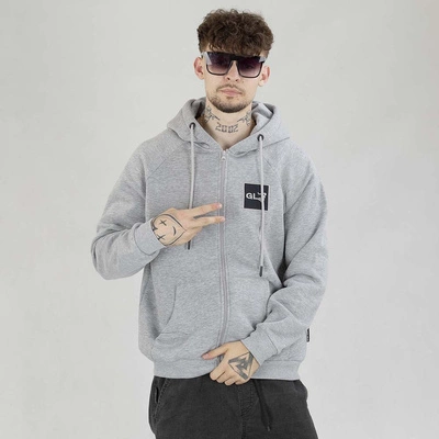 Bluza Grube Lolo Hoodie ZIP Badge szara
