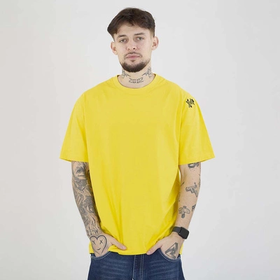 Koszulka Stoprocent Wini's Skull Haftbark żółta