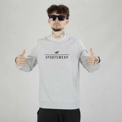 Bluza Crewneck 4F M349 szara
