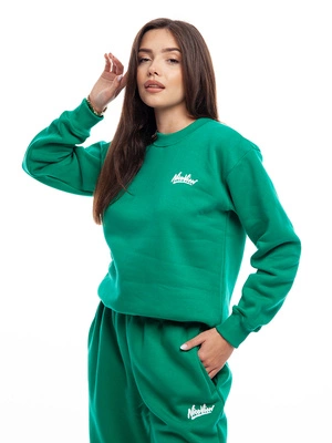 Bluza Nice View Brand Crewneck Small zielona