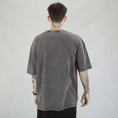 Koszulka Moro Sport Since czarny sprany