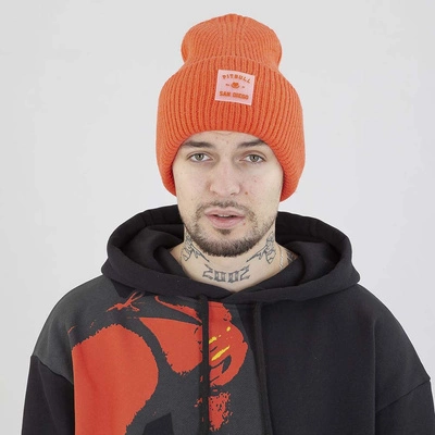 Czapka Pit Bull Love PB pomarańczowa fluo