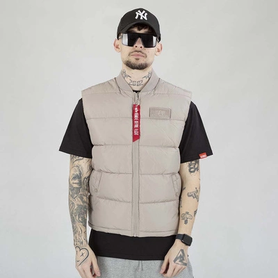 Bezrękawnik Alpha Industries Puffer 118109 beżowy