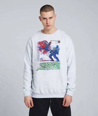 Smoke Story ATTACK Bluza bez kaptura Szary