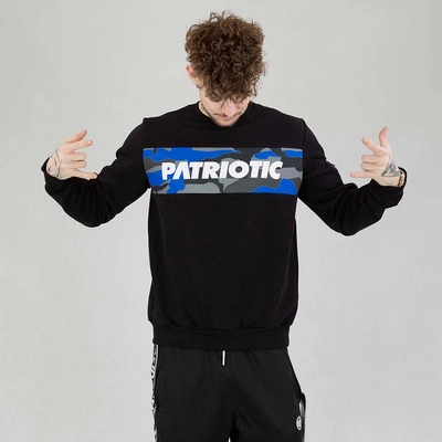 Bluza Patriotic Crewneck Futura Camo Box czarna
