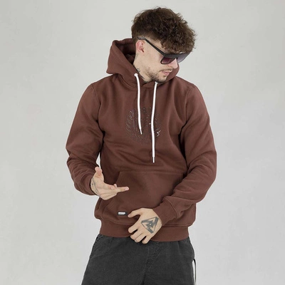 Bluza Mass Hoodie Base Light brązowa