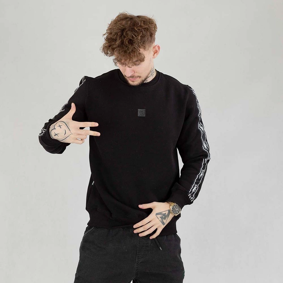 Bluza Diil Crewneck Tape czarna