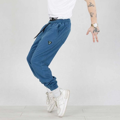 Spodnie Grube Lolo Triangle Dym Blue 44