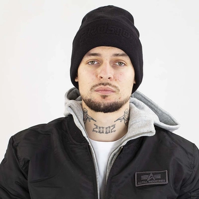 Czapka Zimowa Prosto  Emb czarna