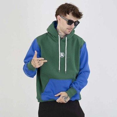 Bluza Diil Hoodie Small Double zielona chabrowa