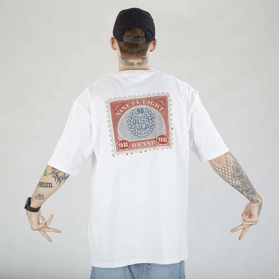 Koszulka Mass Stamp biała