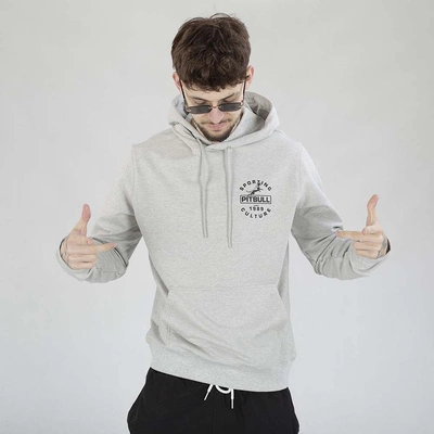 Bluza Pit Bull Hoodie Physical Culture szara