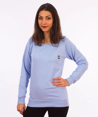 Diamante-DI Crewneck Damski Bluza Błękitna