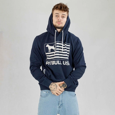 Bluza Pit Bull Hoodie Terry Pitbull USA granatowa