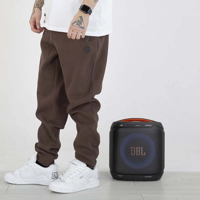 Spodnie dresowe Pit Bull Hatton brązowe