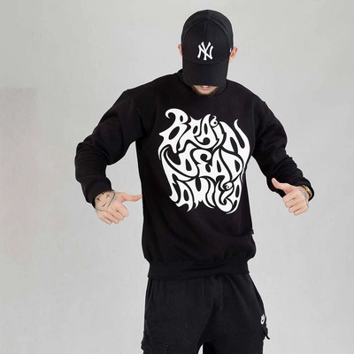 Bluza Brain Dead Familia Crewneck Psylocybe czarna