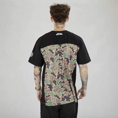 Koszulka Mass Berg czarna moro