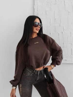 Bluza Olavoga Grav brązowa