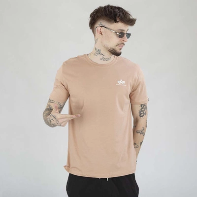 Koszulka Alpha Industries Basic Small Logo 188505 łososiowa