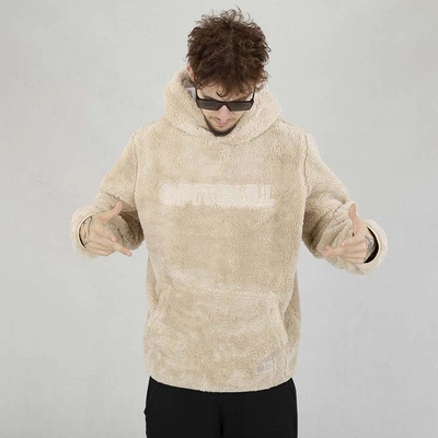 Bluza Pit Bull Hoodie Aragon jasno beżowa