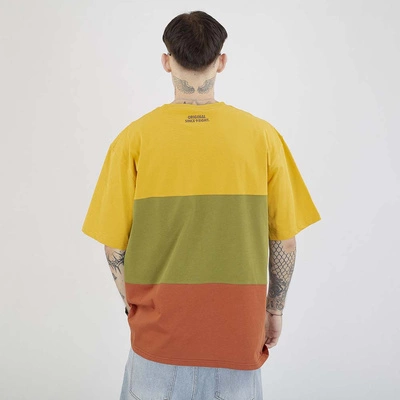 Koszulka Mass Zone żółta oliwkowa pomarańczowa