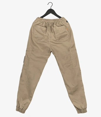 Spodnie Elade Chino Joggery Cargo beżowe