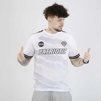 Koszulka Patriotic Football Lines biała