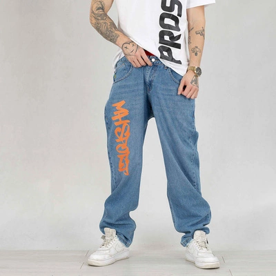 Spodnie MH Sport Baggy Tag Orange MH7 blue