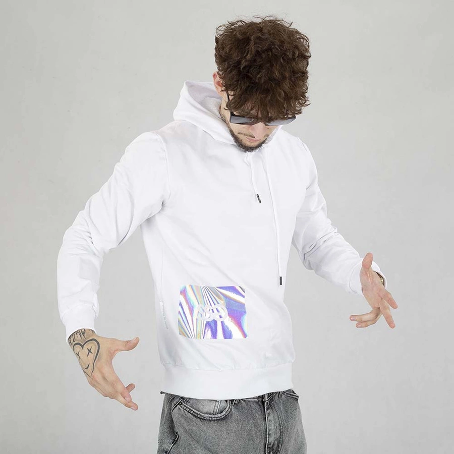 SSG Hoodie Boys SPECTRUM LOGO PREMIUM Biała