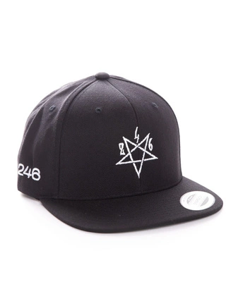 Czapka Z Daszkiem Snapback Brain Dead Familia Pentagram 246 czarna