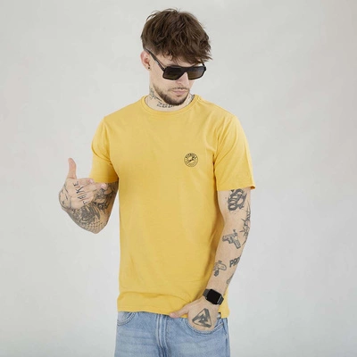 Koszulka Pit Bull Slim Fit San Diego CA Small Logo żółta