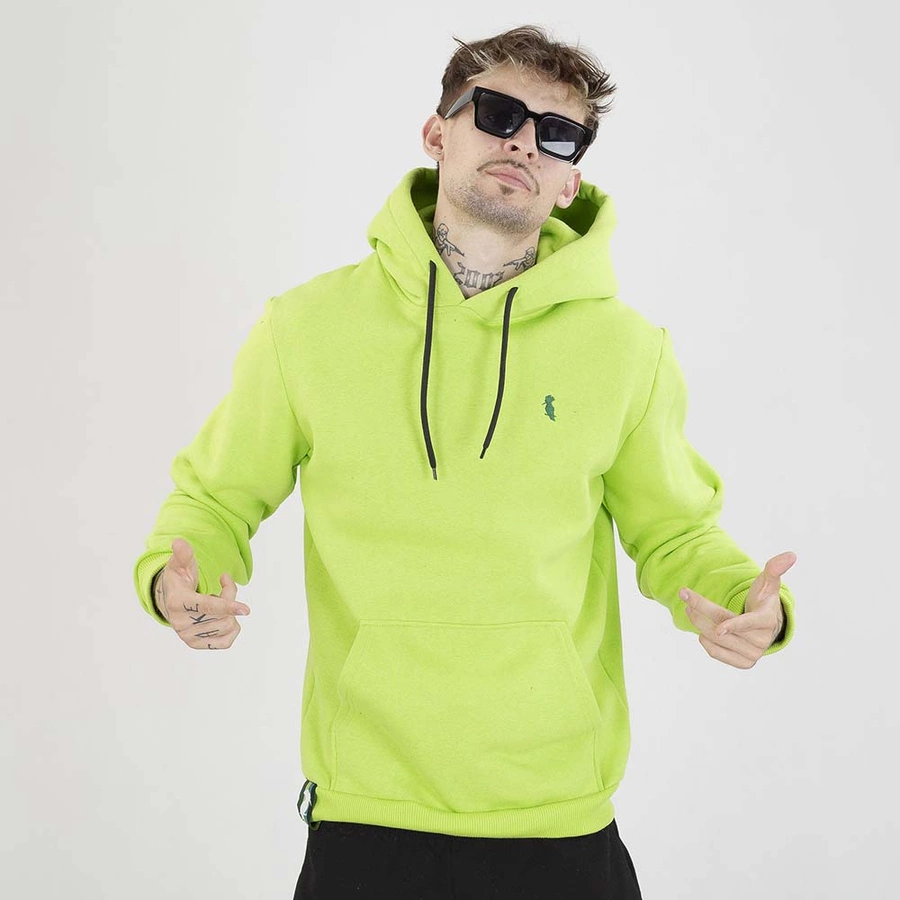 Bluza Hoodie Dudek P56 Dudek Logo zielona