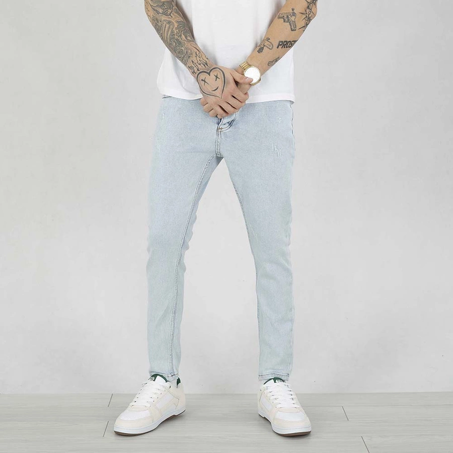 Spodnie I8 Denim SKIN05 Skinny light blue