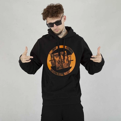 Bluza Pit Bull Hoodie Orange Dog 24 czarna