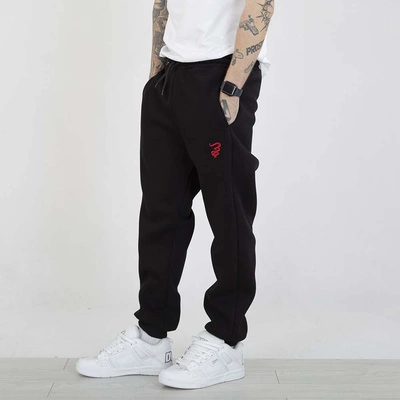 Dresy Grube Lolo Dymek Haft czarno czerwone