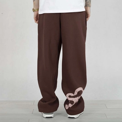 Spodnie Dresowe SSG Vintage Big Logo brązowe