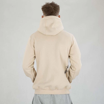 Bluza Hoodie Ciemna Strefa CS Herb beżowa czarna