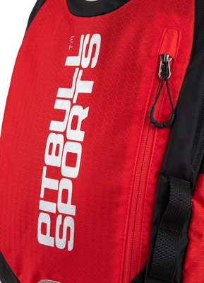 Pit Bull West Coast-PB Sports Backpack Plecak Sportowy Czarny/czerwony