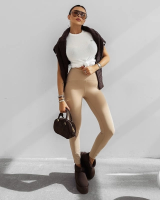 Koszulka Olavoga Fioery ecru