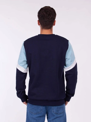 Smoke Story ARM CUT Bluza bez kaptura Granatowy