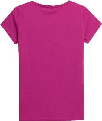 Koszulka 4F Regular F0907 ciemny różowa