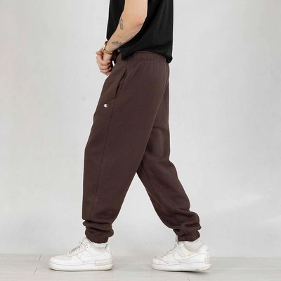 Spodnie dresowe Champion Baggy 219424 brązowe