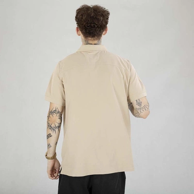 Koszulka Polo Pit Bull Pique Rockey beżowa