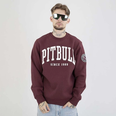 Bluza Pit Bull Crewneck Norton bordowa